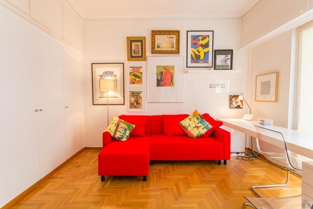 A Cozy Apt In Kolonaki Of Афіни Екстер'єр фото